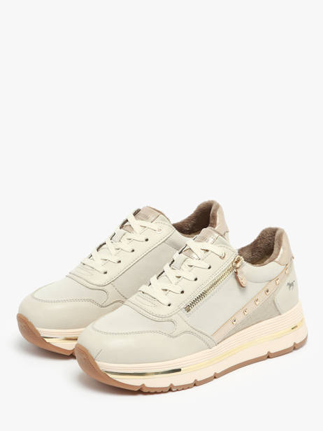 Sneakers Mustang Beige women 1498301 other view 2