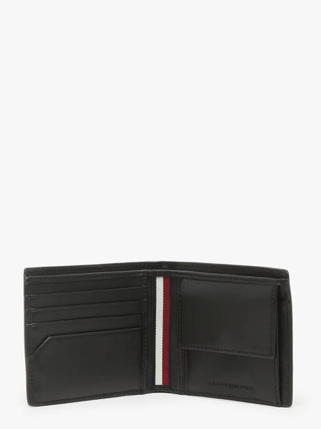 Wallet Leather Tommy hilfiger Black th casual AM12765 other view 1