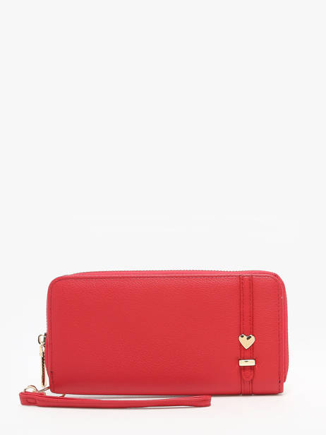 Wallet With Card Holder Miniprix Red love 78SM2642 other view 2
