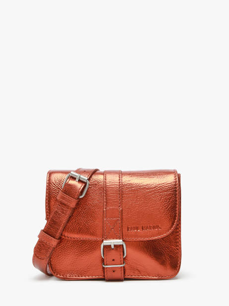 Sac BandouliÃ¨re L'essentiel Ginger Cuir Paul marius Orange ginger ESSENGIN
