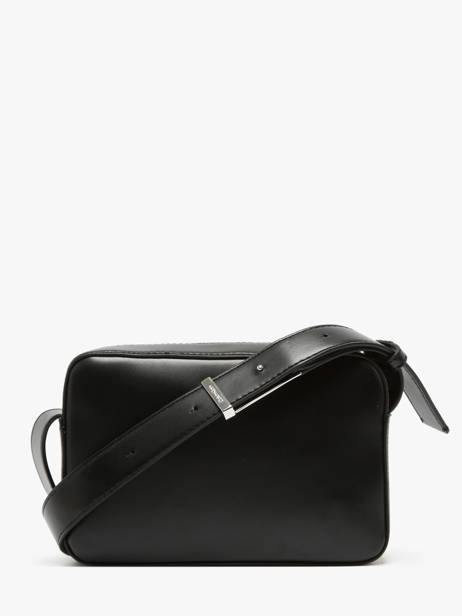 Sac BandouliÃ¨re Embossed Logo Polyester RecyclÃ© Calvin klein jeans Noir embossed logo K612555 vue secondaire 3