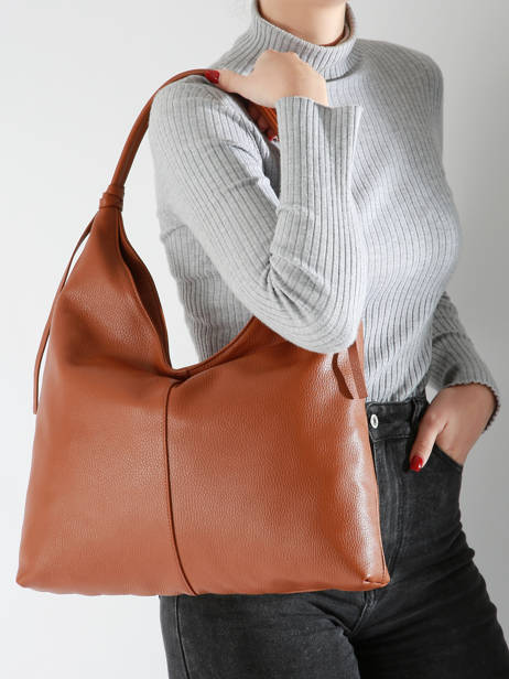 Shoulder Bag Caviar Leather Milano Brown caviar CA24091 other view 1