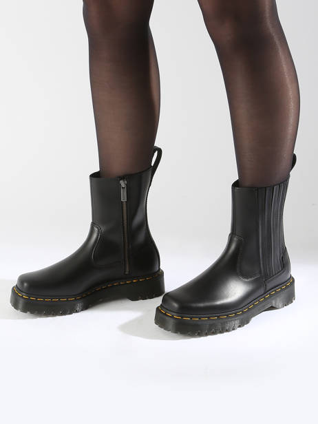 Bottines Amaayah Lo En Cuir Dr martens Noir women 31950001 vue secondaire 1