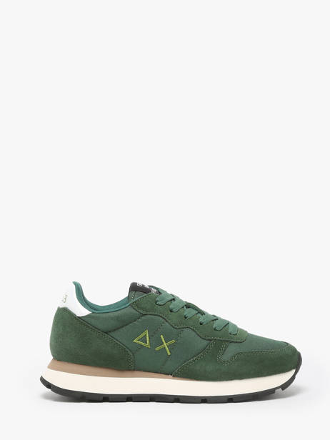 Sneakers Ally Solid Nylon Sun68 Vert women Z44201