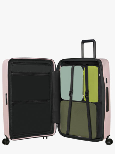 Hardside Luggage Restackd Samsonite Pink restackd 150705 other view 3