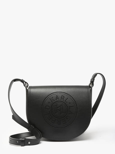 Sac Bandoulière K Circle Cuir Karl lagerfeld Noir k circle A1W30212