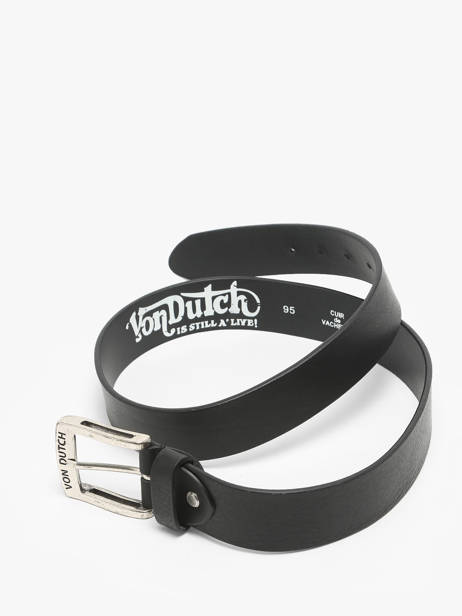 Adjustable Belt Von dutch Black belt HUTCH other view 2