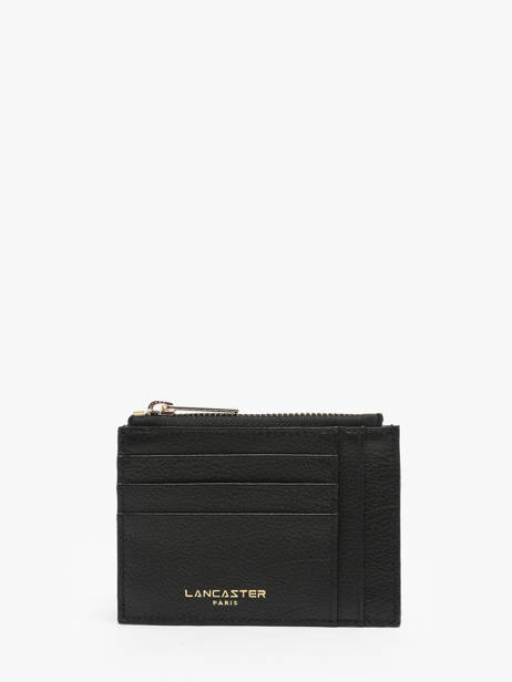 Card Holder Leather Lancaster Black dune 22