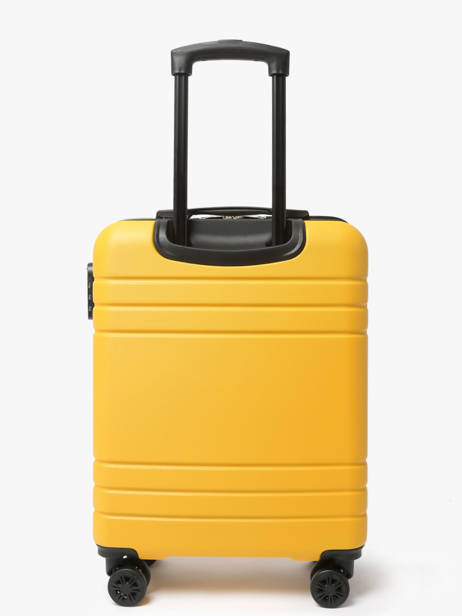 Valise Cabine Travel Jaune valencia S vue secondaire 4