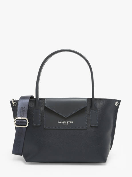 Sac Bandoulière Maya Cuir Lancaster Bleu maya 88