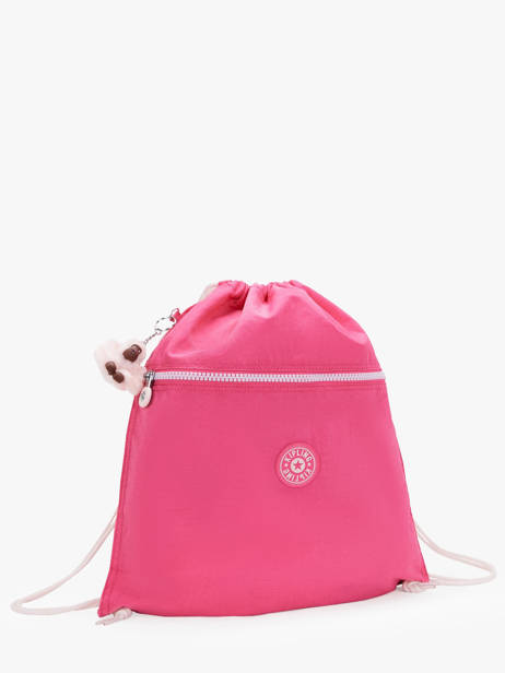 Gym Bag Supertaboo Galaxy Kipling Pink back to school / pbg PBG09487 other view 2