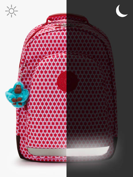 2-compartment Backpack Kipling Red back to school / pbg PBGI7090 other view 5