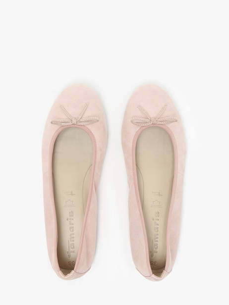 Ballerinas In Leather Tamaris Pink women 41 other view 4