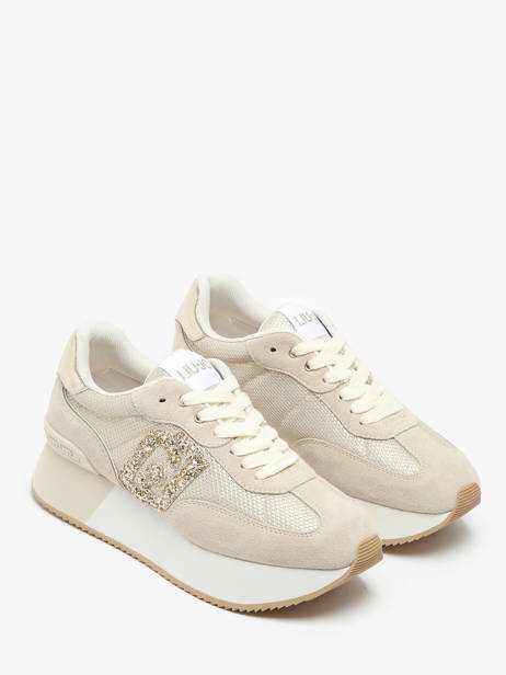 Sneakers Dreamy 02 In Leather Liu jo Beige women BA5035PX other view 2