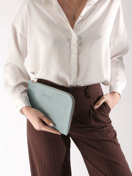 Longchamp Le foulonnÃ© Pochettes Bleu