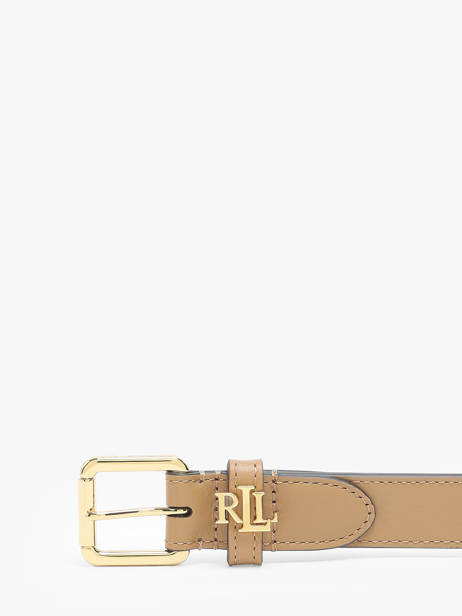 Ceinture Lauren ralph lauren Beige elmswood 12968763 vue secondaire 2