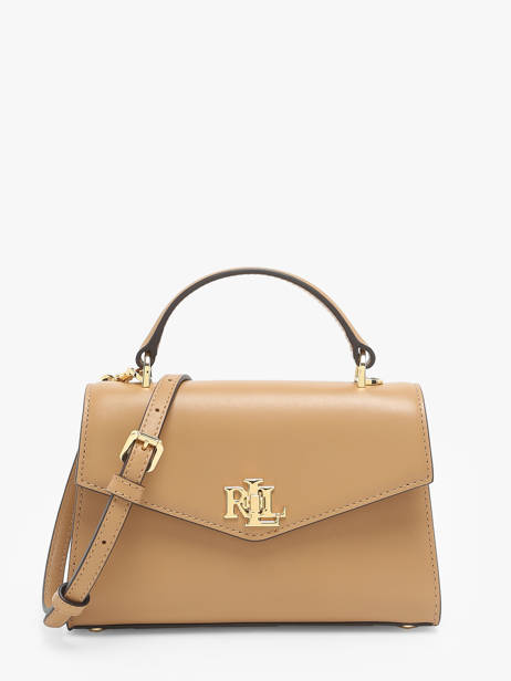 Handbag Farrah Leather Lauren ralph lauren Beige farrah 31968761