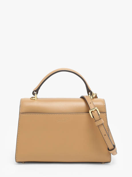 Handbag Farrah Leather Lauren ralph lauren Beige farrah 31968761 other view 4