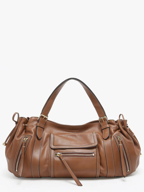 Shoulder Bag Icone Leather Gerard darel Brown icone DBS30410