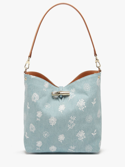 Longchamp Le roseau denim Hobo bag Blue