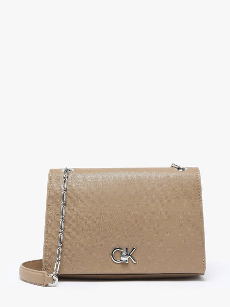 Crossbody Bag Ck Medium Calvin klein jeans Beige ck medium K613138