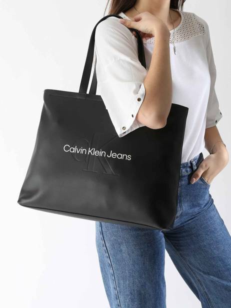 Shopping Bag Sculpted Calvin klein jeans Black sculpted K612222 other view 1