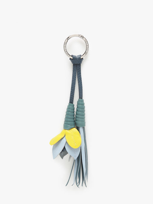 Longchamp Porte-clés grigri fleurs Key rings Blue