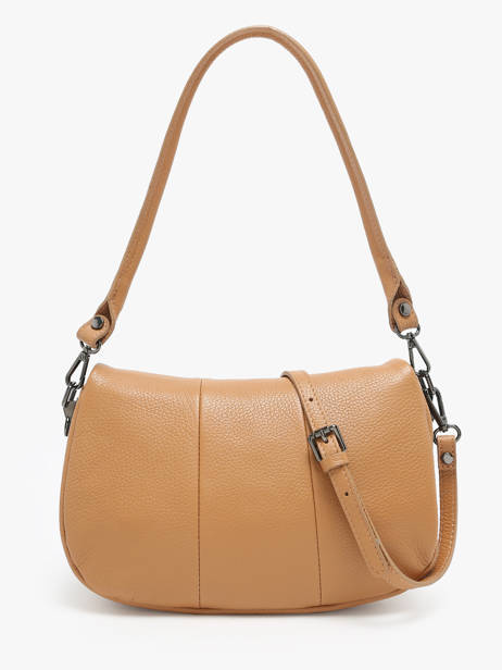 Sac Bandoulière Caviar Cuir Milano Marron caviar CA24116 vue secondaire 4