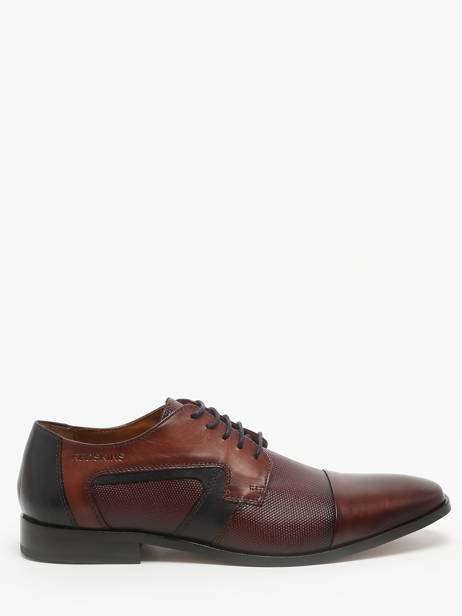 Richelieu Shoes In Leather Redskins Brown men BERIL2