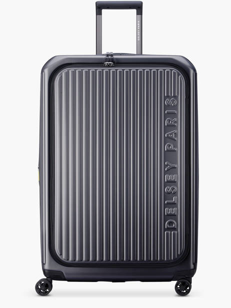 Expandable Hardside Luggage Securitime Delsey Gray securitime 824