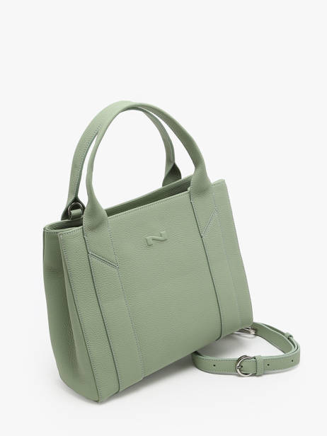 Leather Breda Top-handle Bag Nathan baume Green mondrian 2 other view 2