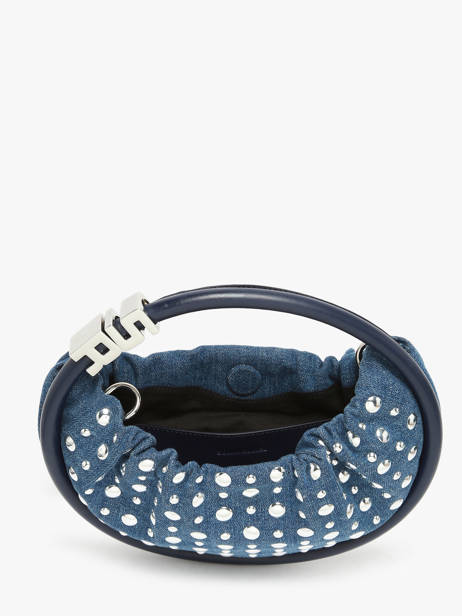 Sac Bandoulière Domino Sonia rykiel Bleu domino SA15CO66 vue secondaire 3