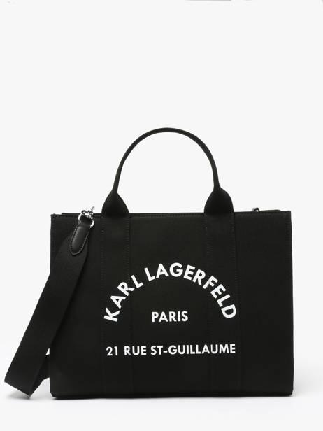 Sac Porté Main Rsg Coton Karl lagerfeld Noir rsg A1W50010