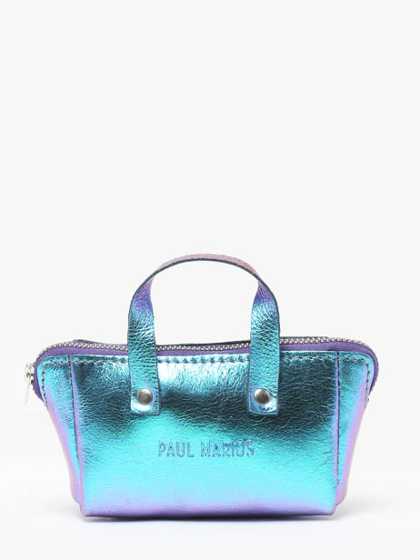 Coin Purse Leather Paul marius Multicolor scarabee PREMISCA