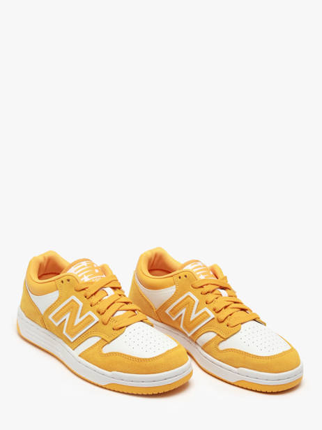 Sneakers En Cuir New balance Jaune men BB480LWA vue secondaire 2