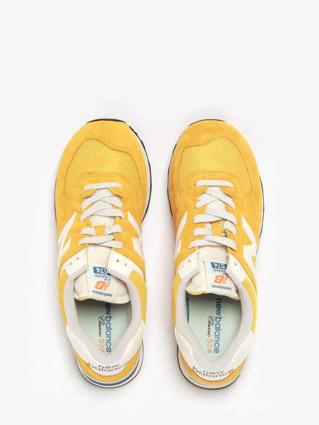 Sneakers New balance Yellow men U574VPY other view 2