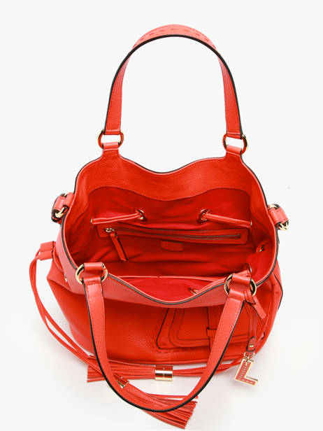 Medium Bucket Bag Premier Flirt Lancel Orange premier flirt A10110 other view 4