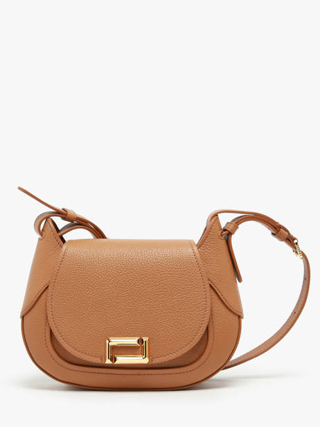 Sac BandouliÃ¨re Paulette Cuir Lancel Marron paulette A13330