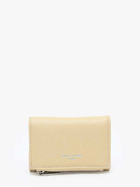 Coin Purse With Card Holder David jones Yellow amsterdam DJ0087
