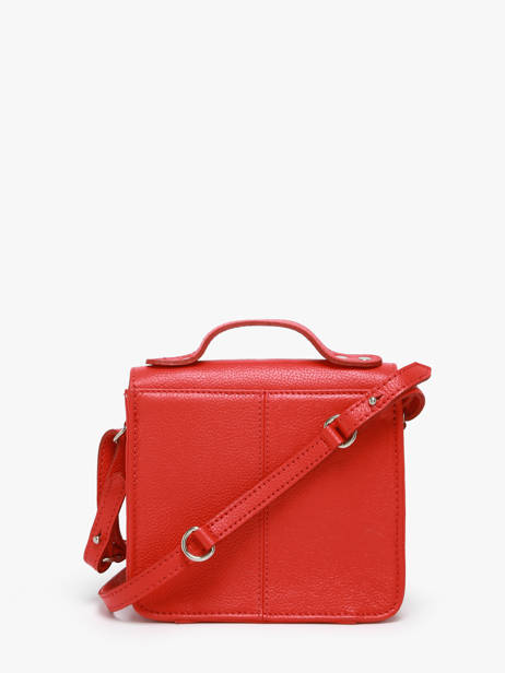 Shoulder Bag Mon Amour Leather Paul marius Red mon amour GEORXAMO other view 4