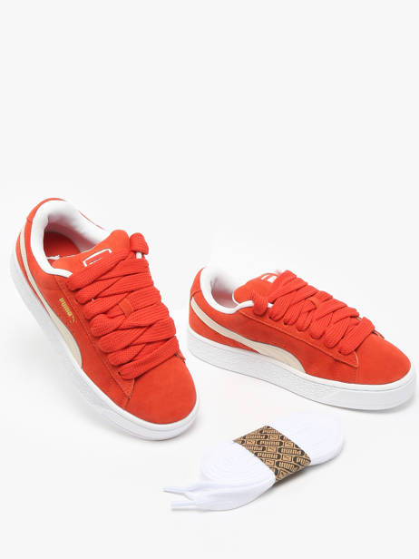 Sneakers En Cuir Puma Rouge women 39520552 vue secondaire 2