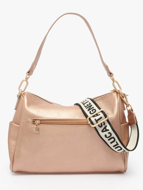 Sac PortÃƒÂ© ÃƒÂ©paule City Lulu castagnette Rose city YASIN vue secondaire 4
