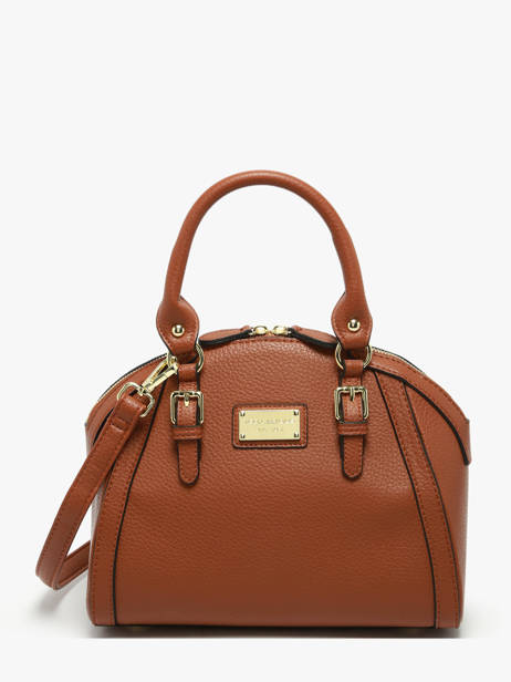 Sac PortÃ© Main Isadora Ted lapidus Marron isadora TLRR2142
