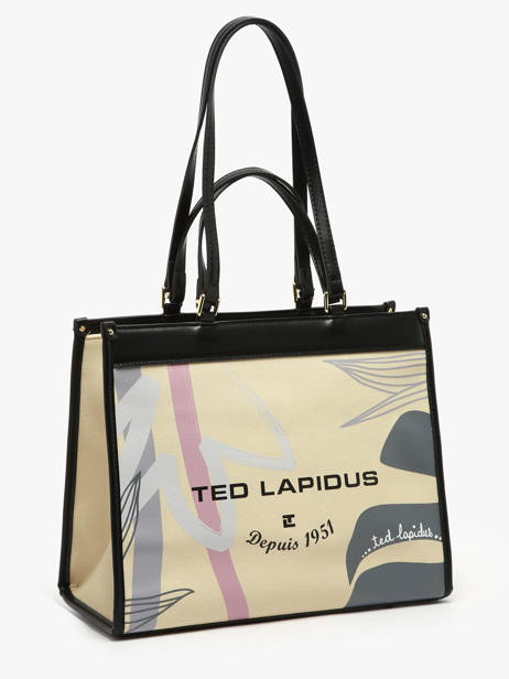 Sac PortÃ© Ã©paule Masha Ii Ted lapidus Noir masha ii VE61914 vue secondaire 2