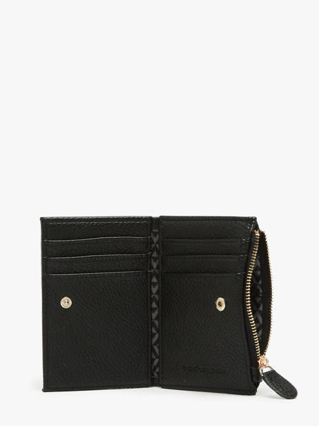 Wallet Lulu castagnette Black zip CAPOR106 other view 1