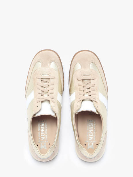 Sneakers Witney En Cuir Mephisto Multicolore women P5147341 vue secondaire 4
