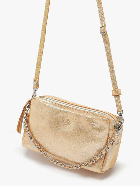 Crossbody Bag Vintage Leather Mila louise Gold vintage 23673XSX other view 2