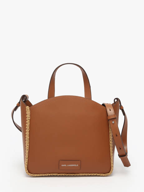 Sac Porté Main K Circle Raphia Karl lagerfeld Beige k circle A2W30014 vue secondaire 4