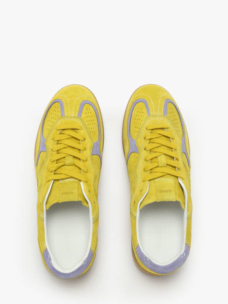 Sneakers Tb.490 Rife En Cuir Alohas Jaune women 10047108 vue secondaire 4