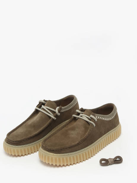 Chaussures Derbies Torhill Low Clarks Marron men 26180905 vue secondaire 2